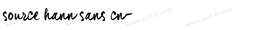 source hann sans cn字体转换 source hann sans cn字体转换
